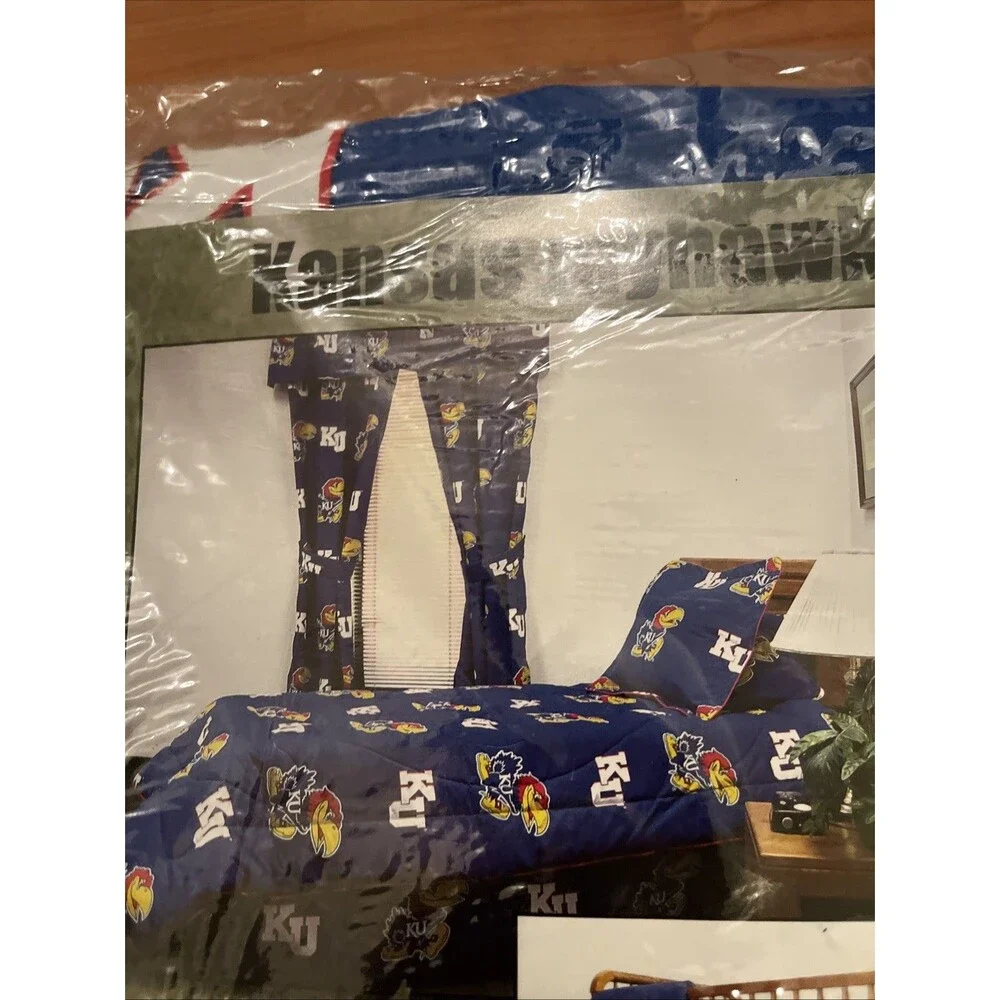 Kansas Jayhawks Futon Cover - Full Size fits 6 and 8 inch mats